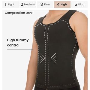 Men’s posture corrector thermal vest